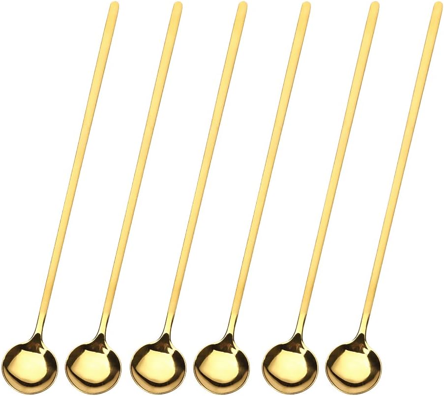 Sweejar Stainless Steel Espresso Coffee Spoons | Coffee Sugar | Dessert | Cake | Ice Cream