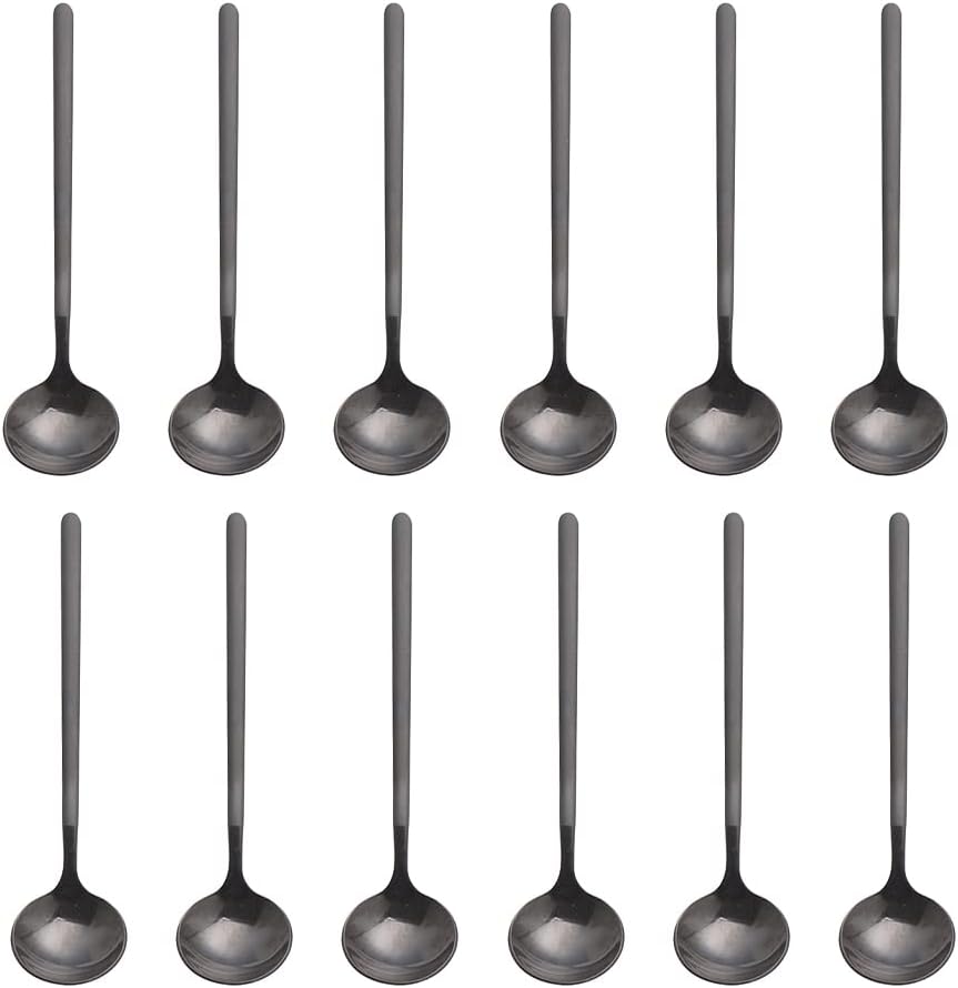 Sweejar Stainless Steel Espresso Coffee Spoons | Coffee Sugar | Dessert | Cake | Ice Cream