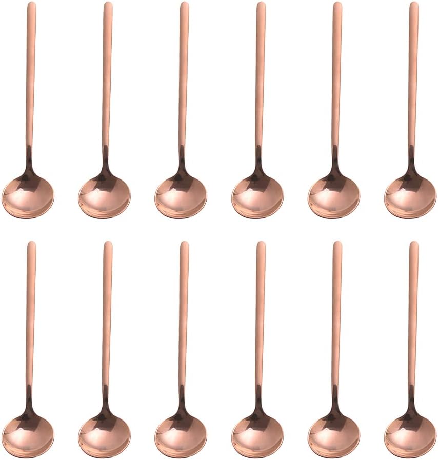 Sweejar Stainless Steel Espresso Coffee Spoons | Coffee Sugar | Dessert | Cake | Ice Cream
