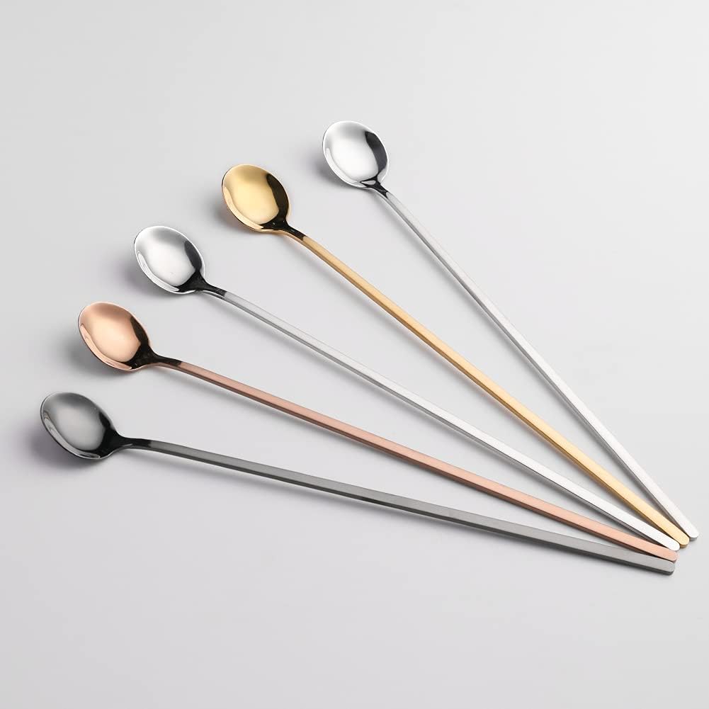 Sweejar Stainless Steel Espresso Coffee Spoons | Coffee Sugar | Dessert | Cake | Ice Cream