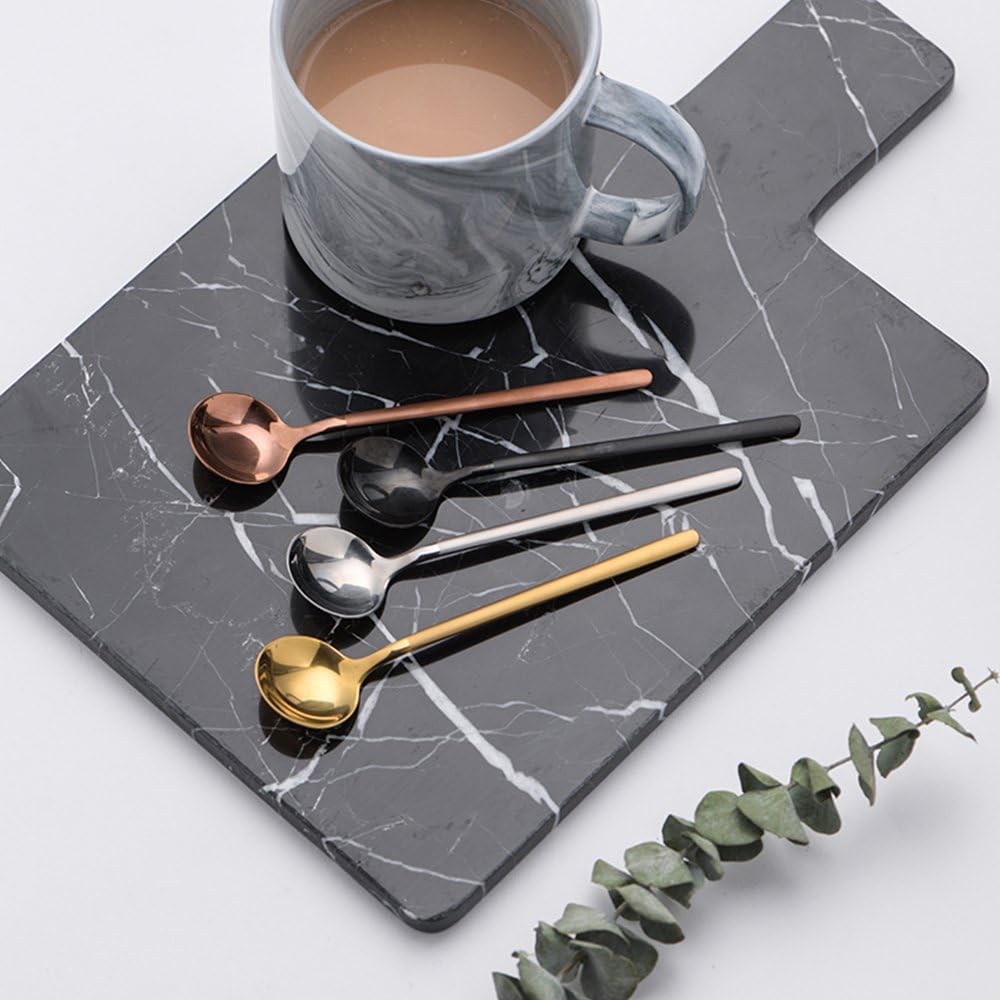 Sweejar Stainless Steel Espresso Coffee Spoons | Coffee Sugar | Dessert | Cake | Ice Cream