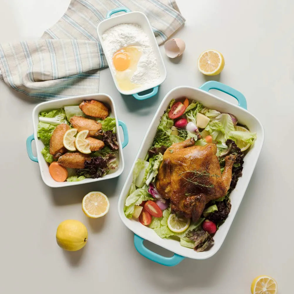 SWEEJAR Ceramic Bakeware Set | Porcelain Baking Pans