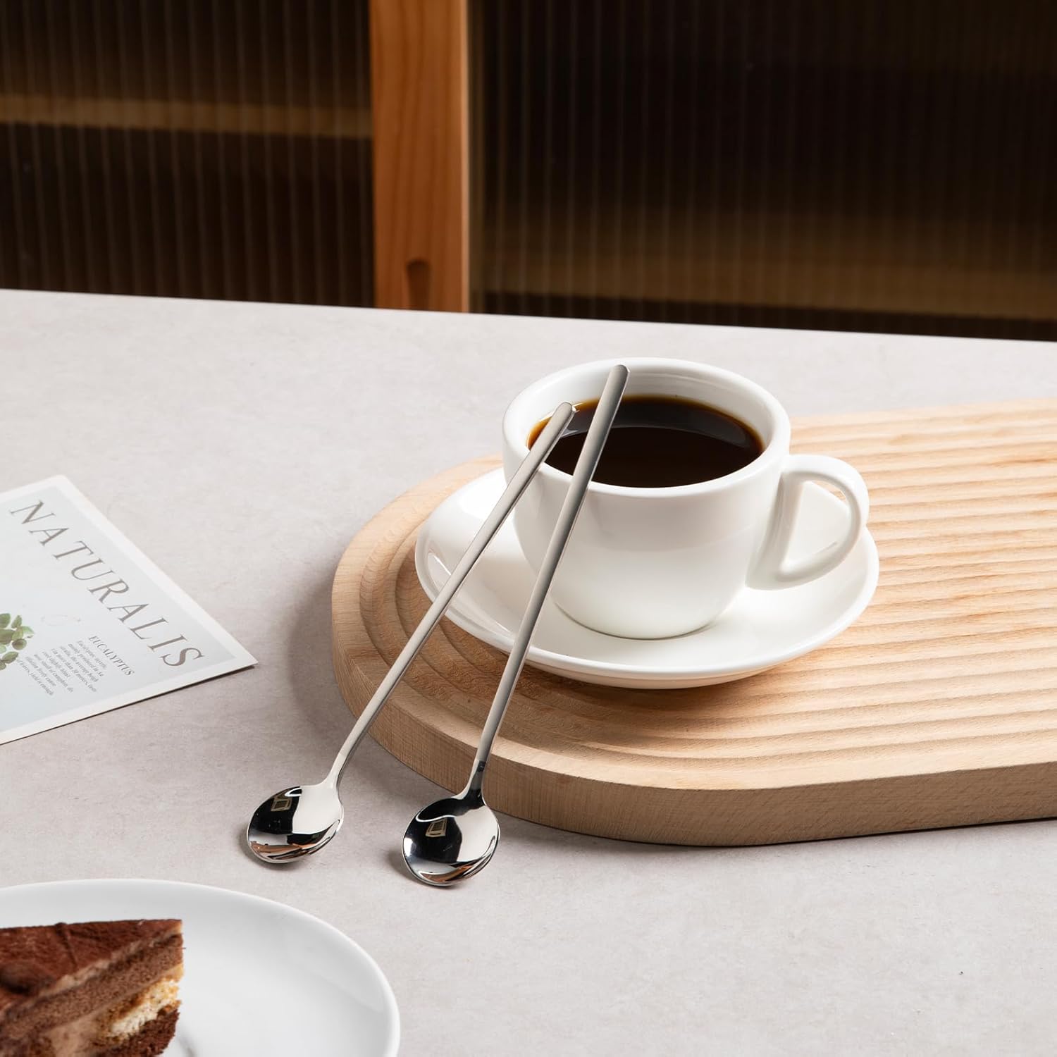 Sweejar Stainless Steel Espresso Coffee Spoons | Coffee Sugar | Dessert | Cake | Ice Cream