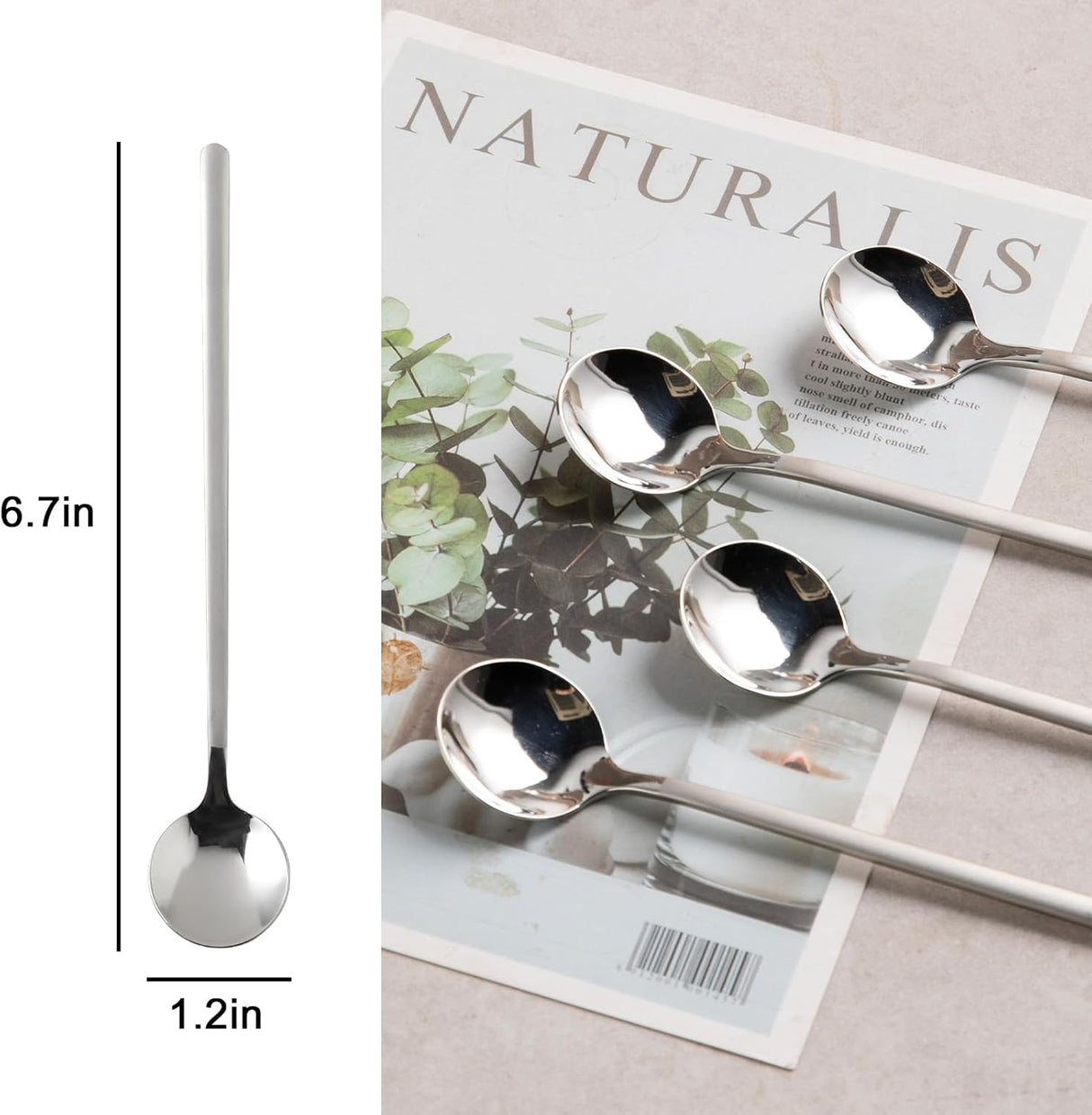 Sweejar Stainless Steel Espresso Coffee Spoons | Coffee Sugar | Dessert | Cake | Ice Cream