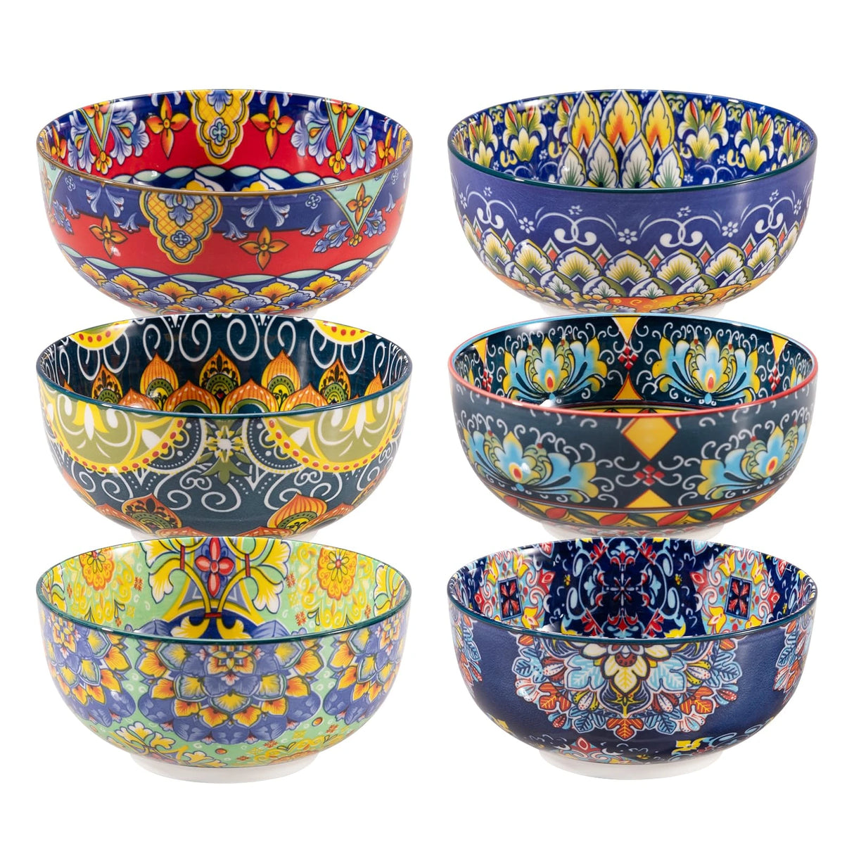 Sweejar Bohemia Cereal Bowls Set of 6