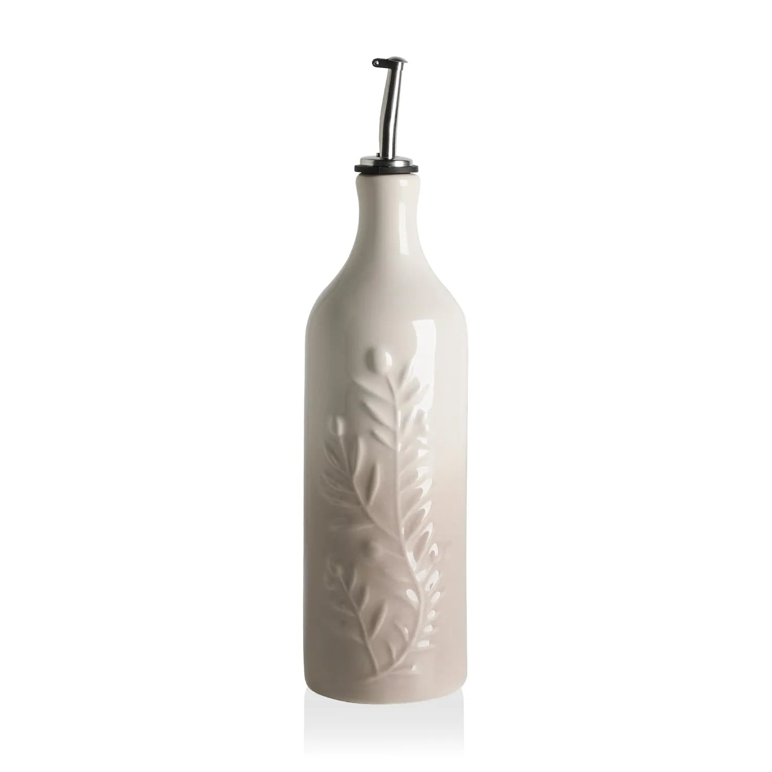 Sweejar 24 Oz Ceramic Olive Oil Dispenser Bottle with Spout