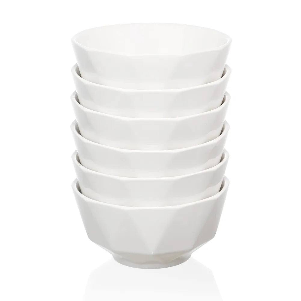 Sweejar Ceramic Bowl Set | 26 Oz for Cereal, Salad, Pasta, Soup | Set of 6