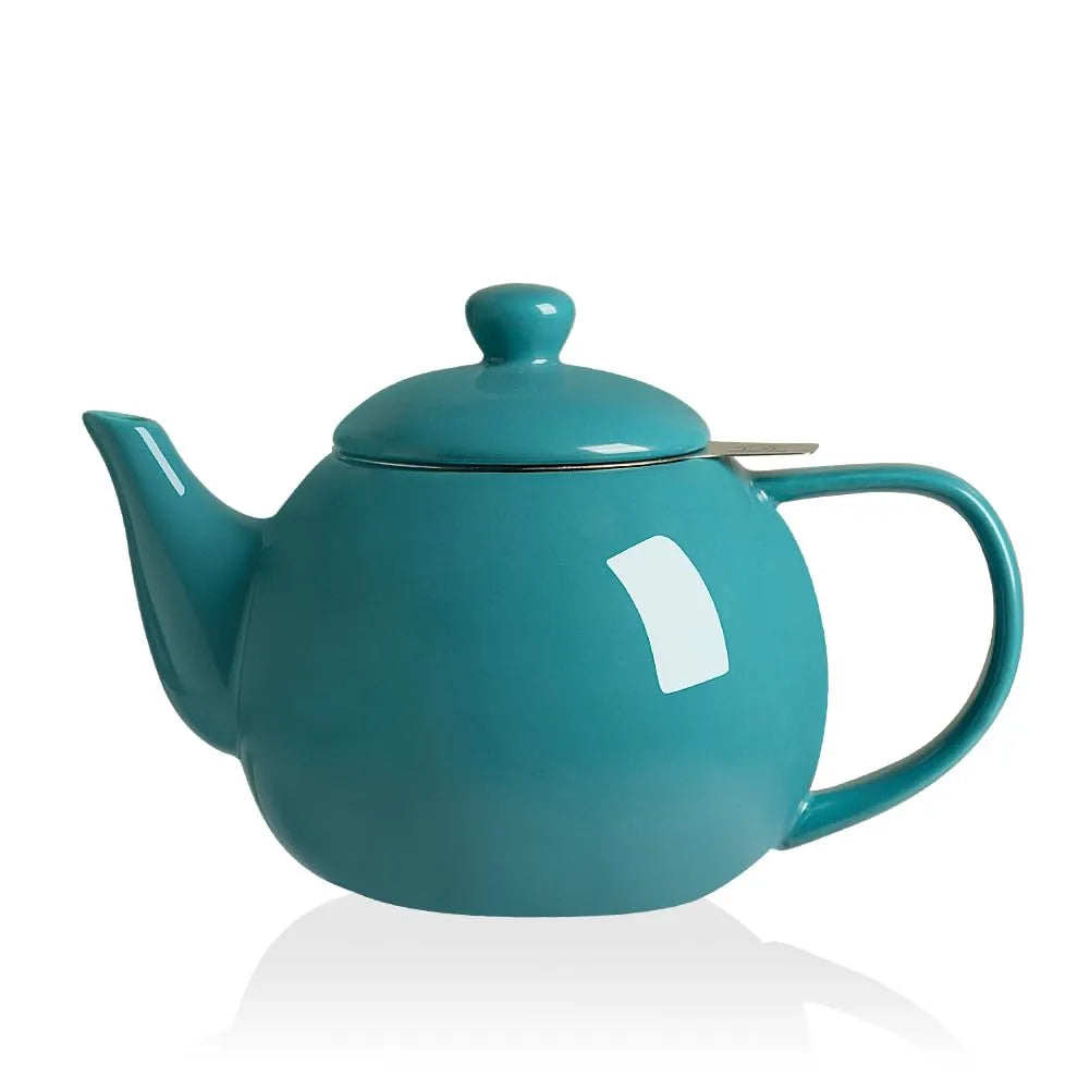 SWEEJAR Porcelain Teapot with Infuser Lid