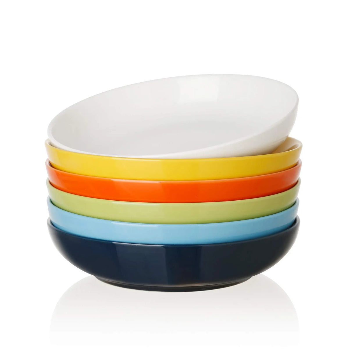 Sweejar Ceramic Pasta Bowls Set | Set of 6 | 23 OZ