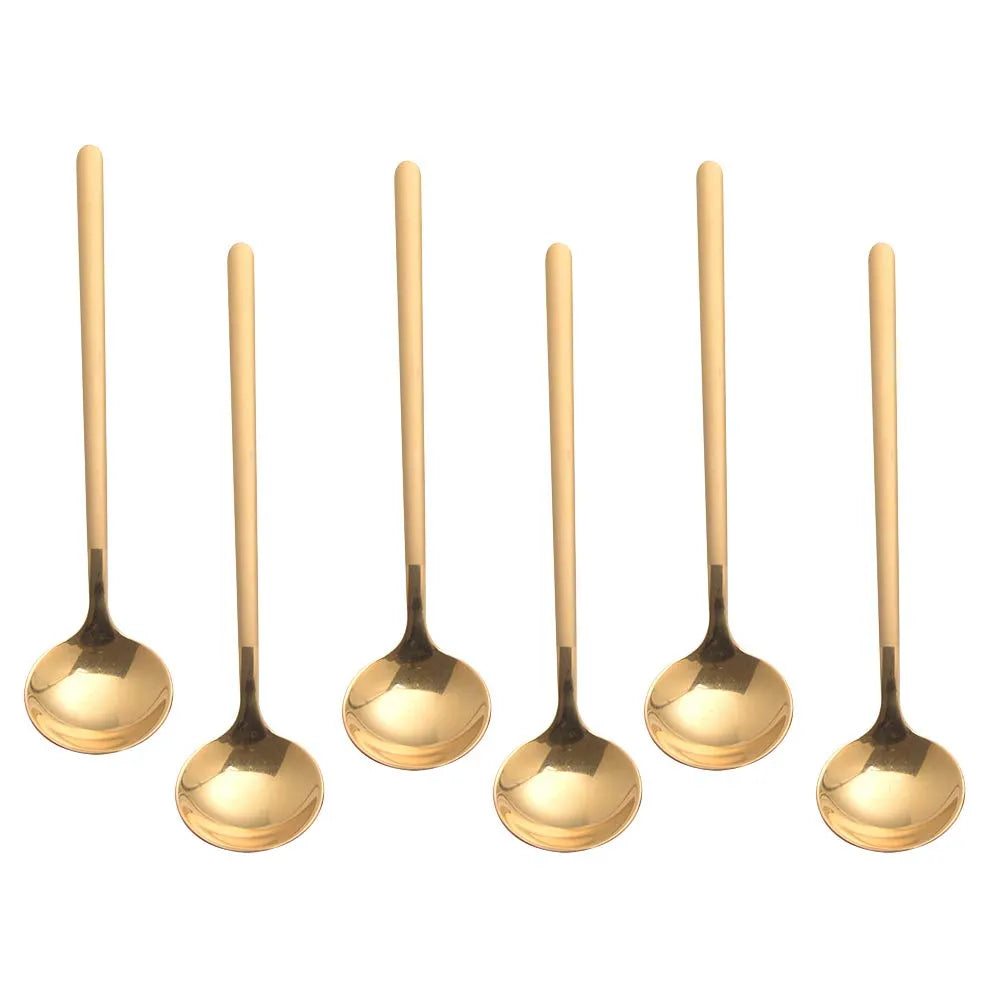 Sweejar Stainless Steel Espresso Coffee Spoons | Coffee Sugar | Dessert | Cake | Ice Cream
