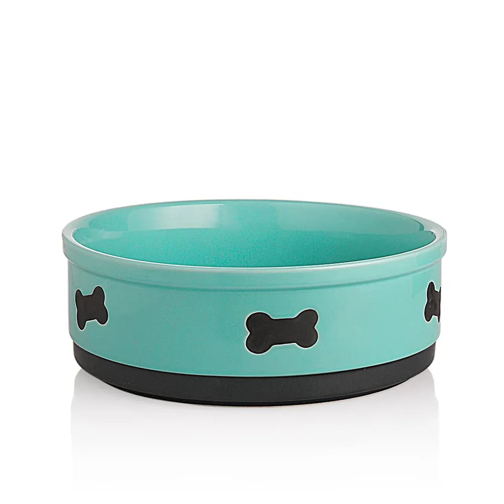 Sweejar Ceramic Dog Bowl |  Porcelain Pet Bowl