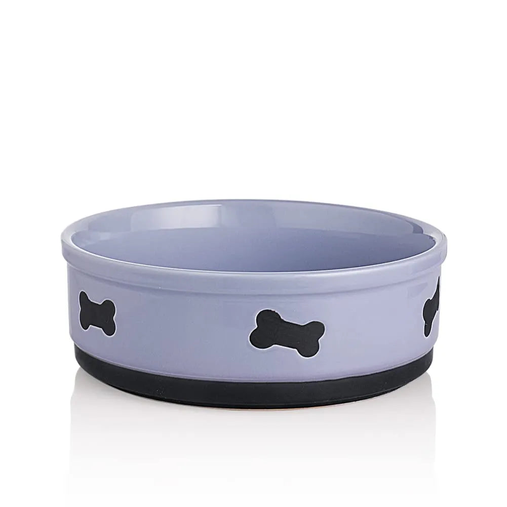 Sweejar Ceramic Dog Bowl |  Porcelain Pet Bowl