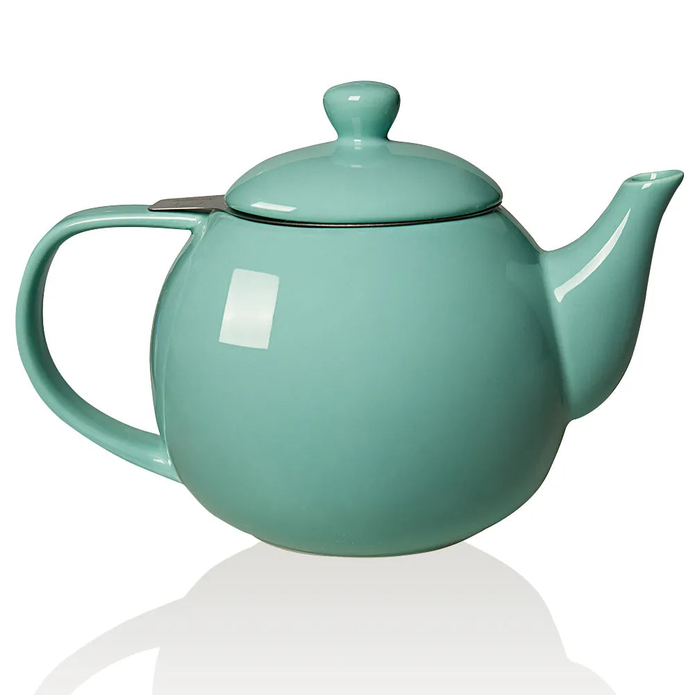 SWEEJAR Porcelain Teapot with Infuser Lid