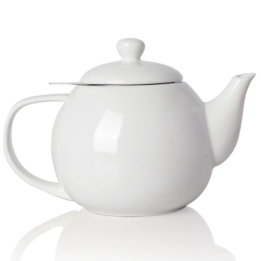 SWEEJAR Porcelain Teapot with Infuser Lid