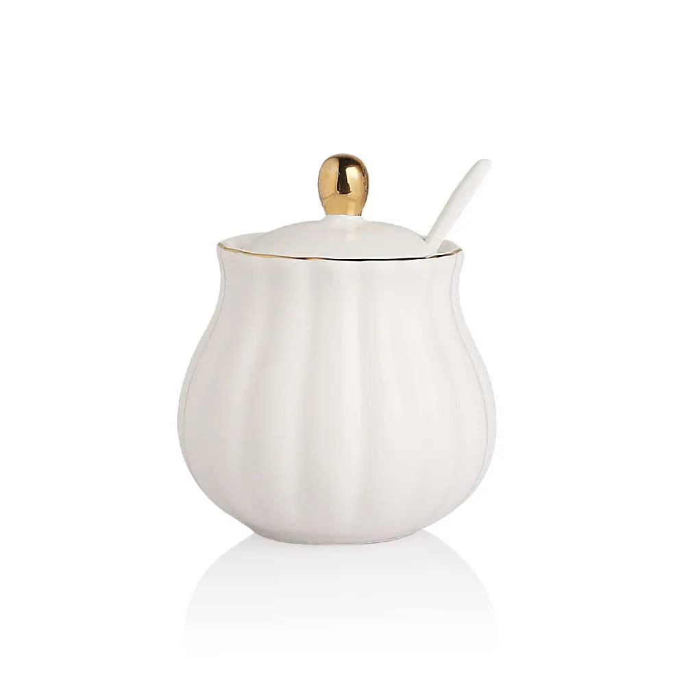 Sweejar Royal Ceramic Sugar Bowl | 12 Ounce