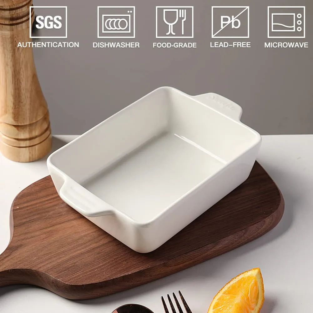 SWEEJAR Ceramic Baking Dishes | 22OZ