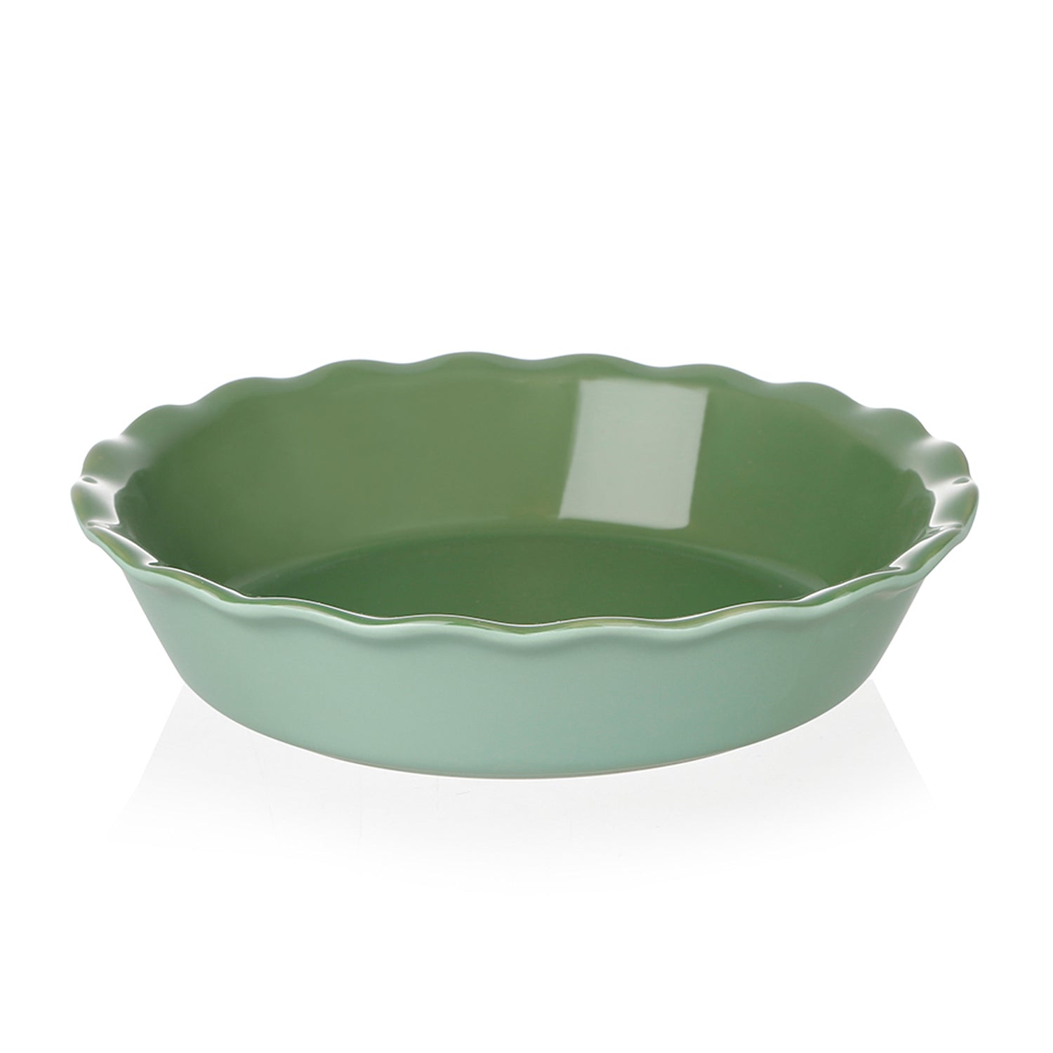 SWEEJAR Ceramic Pie Pan for Baking | 10 Inch