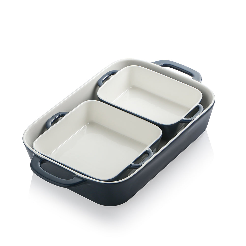 SWEEJAR Ceramic Bakeware Set | Porcelain Baking Pans