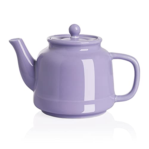 SWEEJAR Porcelain Teapot with Infuser and Lid | 30 OZ