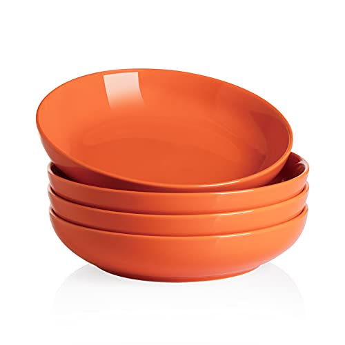 SWEEJAR 25oz Pasta Bowls | Set of 4