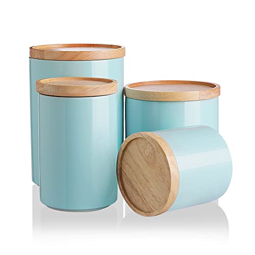 SWEEJAR Kitchen Canisters Ceramic Food Storage Jar Set | Set of 4