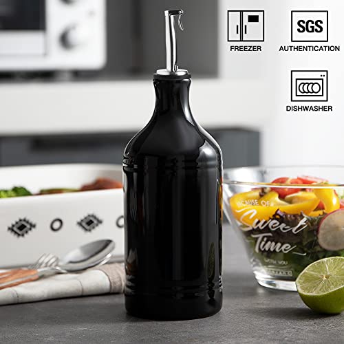 SWEEJAR Porcelain Olive Oil Dispenser | Storage Of Oil, Vinegar, Soy Sauce