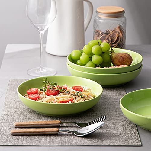 Glass Serving Bowls Set Of 3 Clear Stackable Salad Bowls Deep
