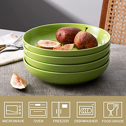 SWEEJAR 25oz Pasta Bowls | Set of 4