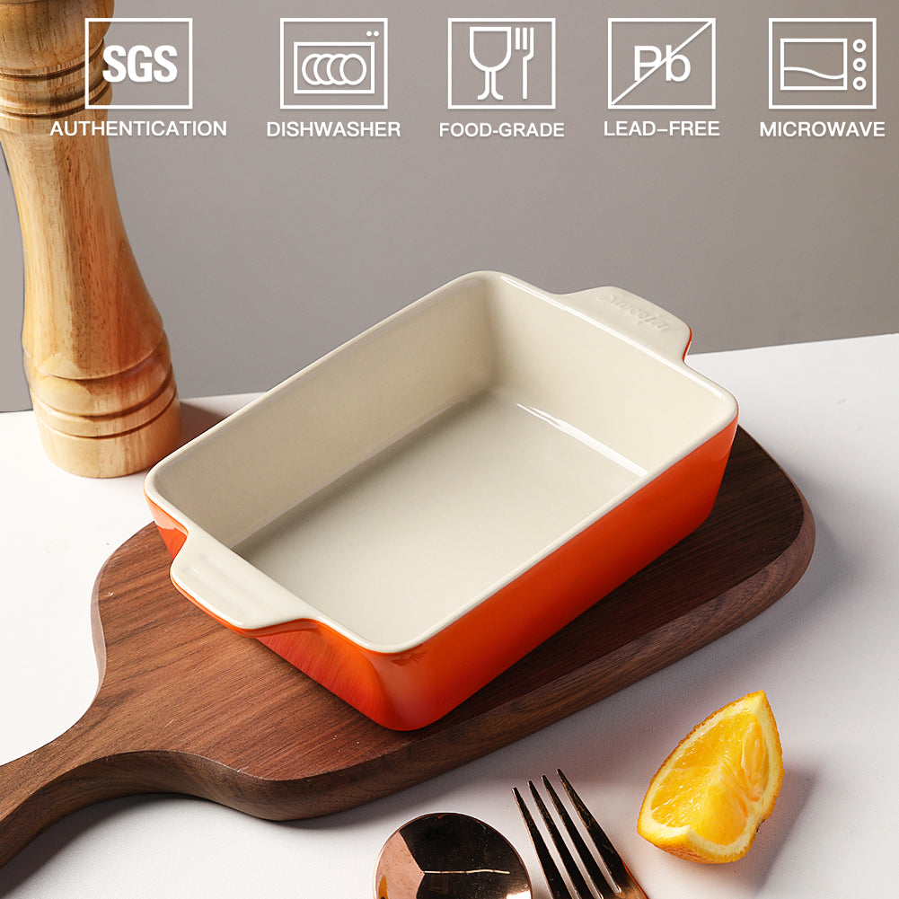 SWEEJAR Ceramic Baking Dishes | 22OZ