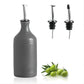Sweejar Ceramic Olive Oil Dispenser Bottle | Storage Oil, Vinegar, Coffee Syrups