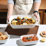 Sweejar Casserole  Baking Dish Dishes for Oven | Set of 3