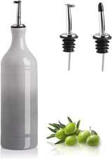 Sweejar Ceramic Olive Oil Dispenser Bottle | Storage Oil, Vinegar, Coffee Syrups