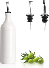 Sweejar Ceramic Olive Oil Dispenser Bottle | Storage Oil, Vinegar, Coffee Syrups