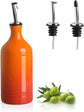 Sweejar Ceramic Olive Oil Dispenser Bottle | Storage Oil, Vinegar, Coffee Syrups