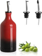 Sweejar Ceramic Olive Oil Dispenser Bottle | Storage Oil, Vinegar, Coffee Syrups