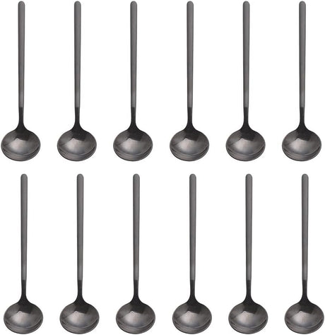 Sweejar Stainless Steel Espresso Coffee Spoons | Coffee Sugar | Dessert | Cake | Ice Cream