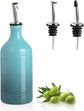 Sweejar Ceramic Olive Oil Dispenser Bottle | Storage Oil, Vinegar, Coffee Syrups