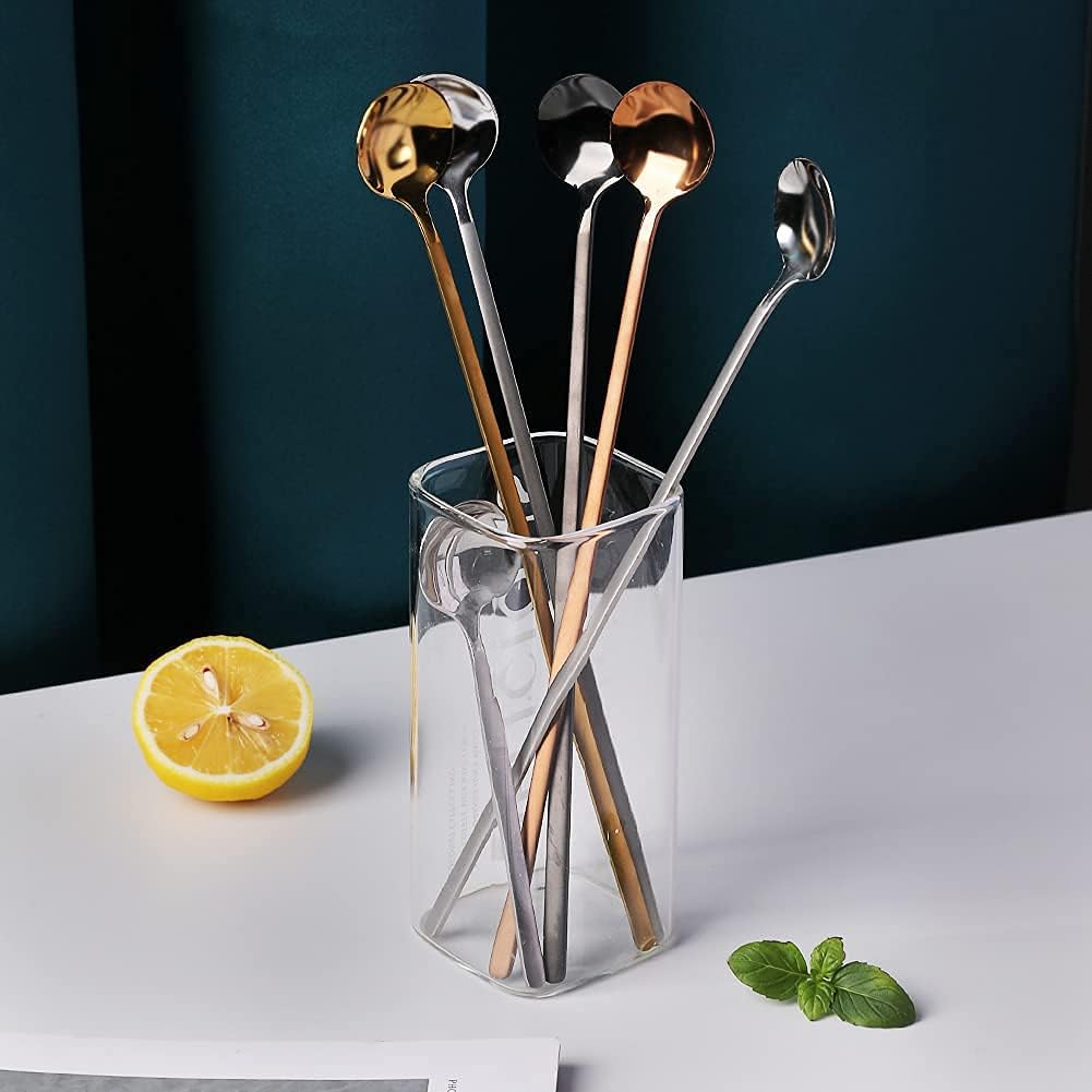 Sweejar Stainless Steel Espresso Coffee Spoons | Coffee Sugar | Dessert | Cake | Ice Cream
