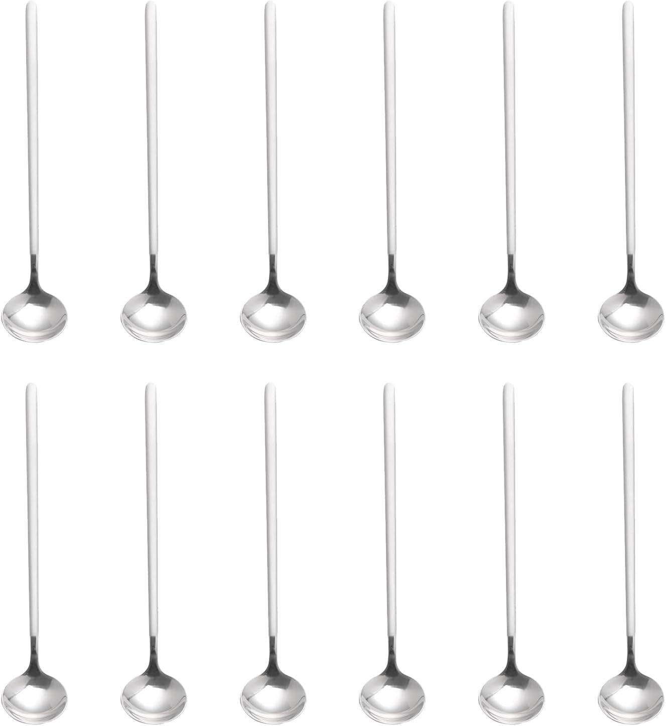 Sweejar Stainless Steel Espresso Coffee Spoons | Coffee Sugar | Dessert | Cake | Ice Cream