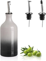 Sweejar Ceramic Olive Oil Dispenser Bottle | Storage Oil, Vinegar, Coffee Syrups