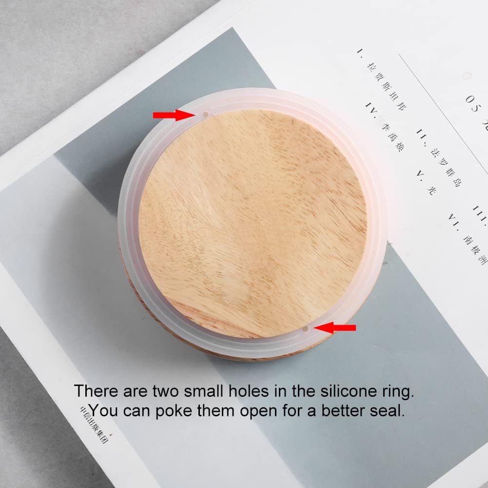 Sweejar Kitchen Canisters Ceramic Food Storage Jar Set | Set of 4