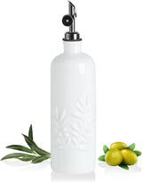 Sweejar Olive Oil Dispenser Bottle for Kitchen | 18 Oz | Leak Proof