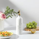 Sweejar Olive Oil Dispenser Bottle for Kitchen | 18 Oz | Leak Proof