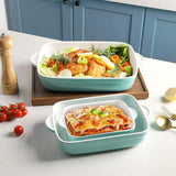 Sweejar Ceramic Bakeware Casserole Dishes for Oven | Set of 3
