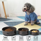 Sweejar Ceramic Dog Bowl |  Porcelain Pet Bowl