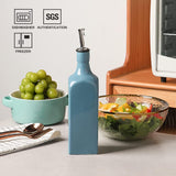 Sweejar Ceramic Olive Oil Dispenser Bottle Oil | 19 Fl Oz