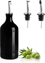 Sweejar Ceramic Olive Oil Dispenser Bottle | Storage Oil, Vinegar, Coffee Syrups