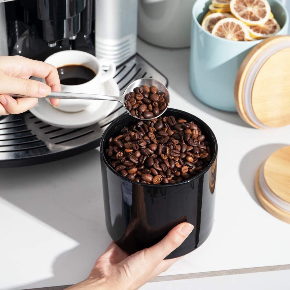 Sweejar Kitchen Canisters Ceramic Food Storage Jar Set | Set of 4