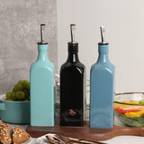 Sweejar Ceramic Olive Oil Dispenser Bottle Oil | 19 Fl Oz