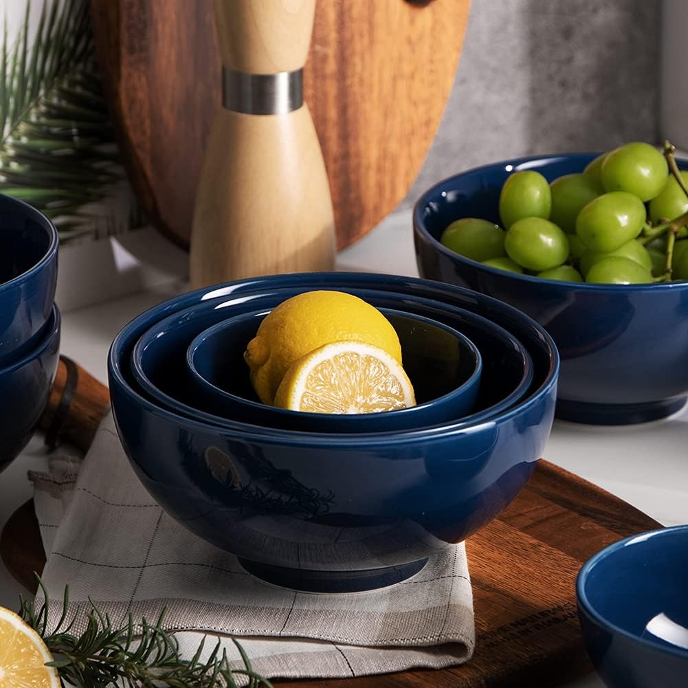 Sweejar Porcelain Serving Pasta Bowls for Salad Pasta Soup | 37 Ounce